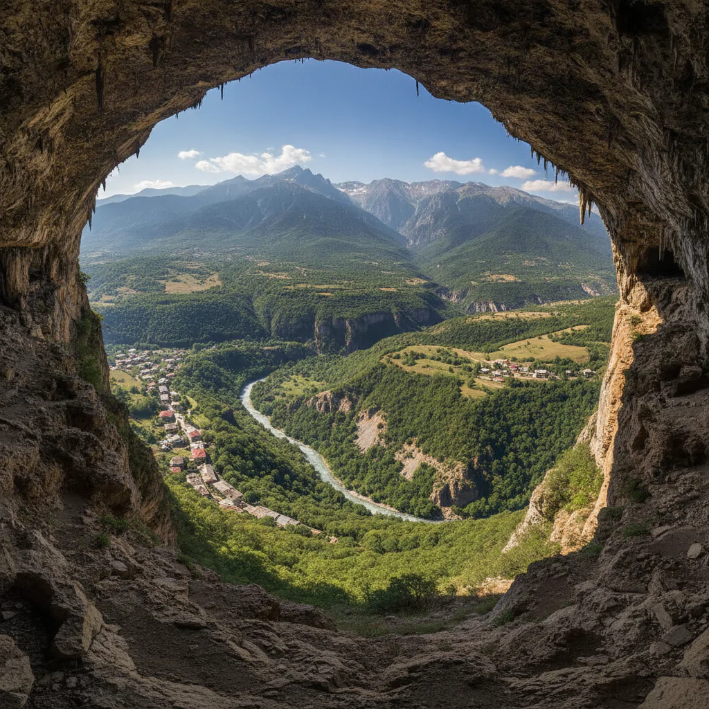 Панорама долины Мзымты