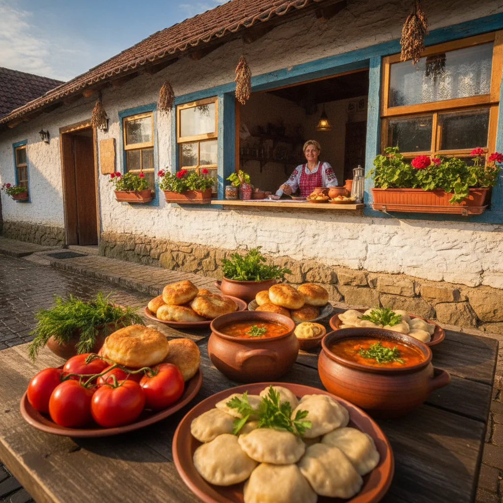 Кафе с кубанской кухней
