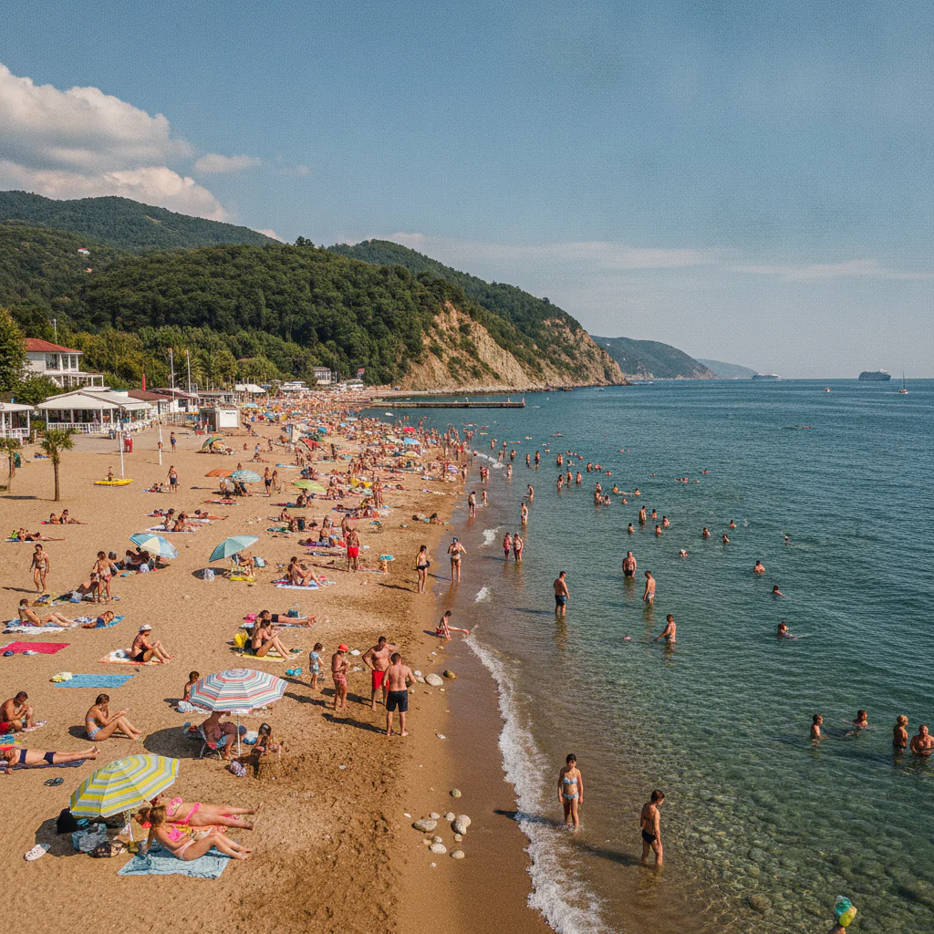 Пляжный отдых на Черном море