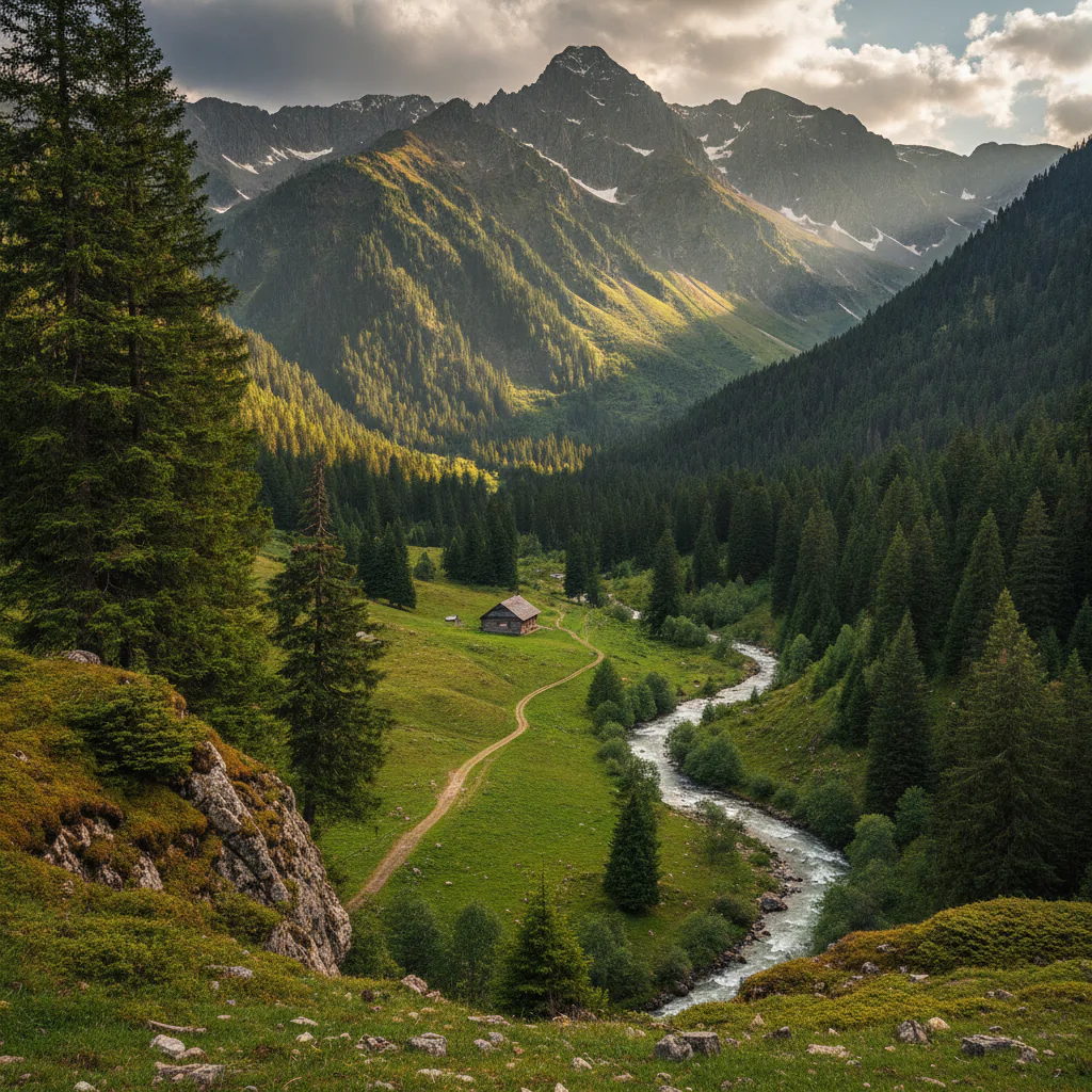 Горные пейзажи Краснодарского края