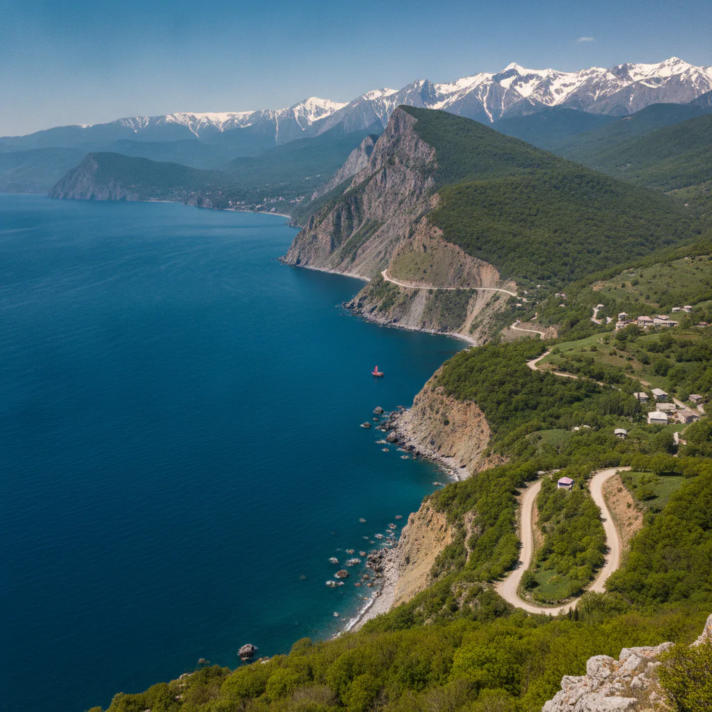 Природа Кавказа у моря