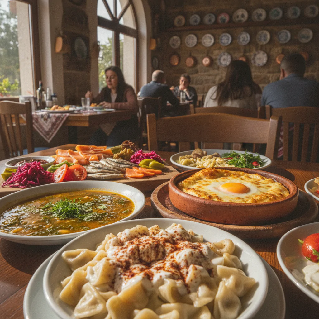Традиционные блюда черноморской кухни