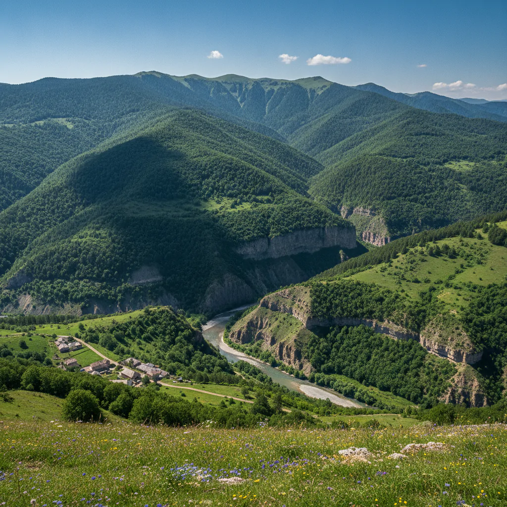 Панорама Апшеронского района