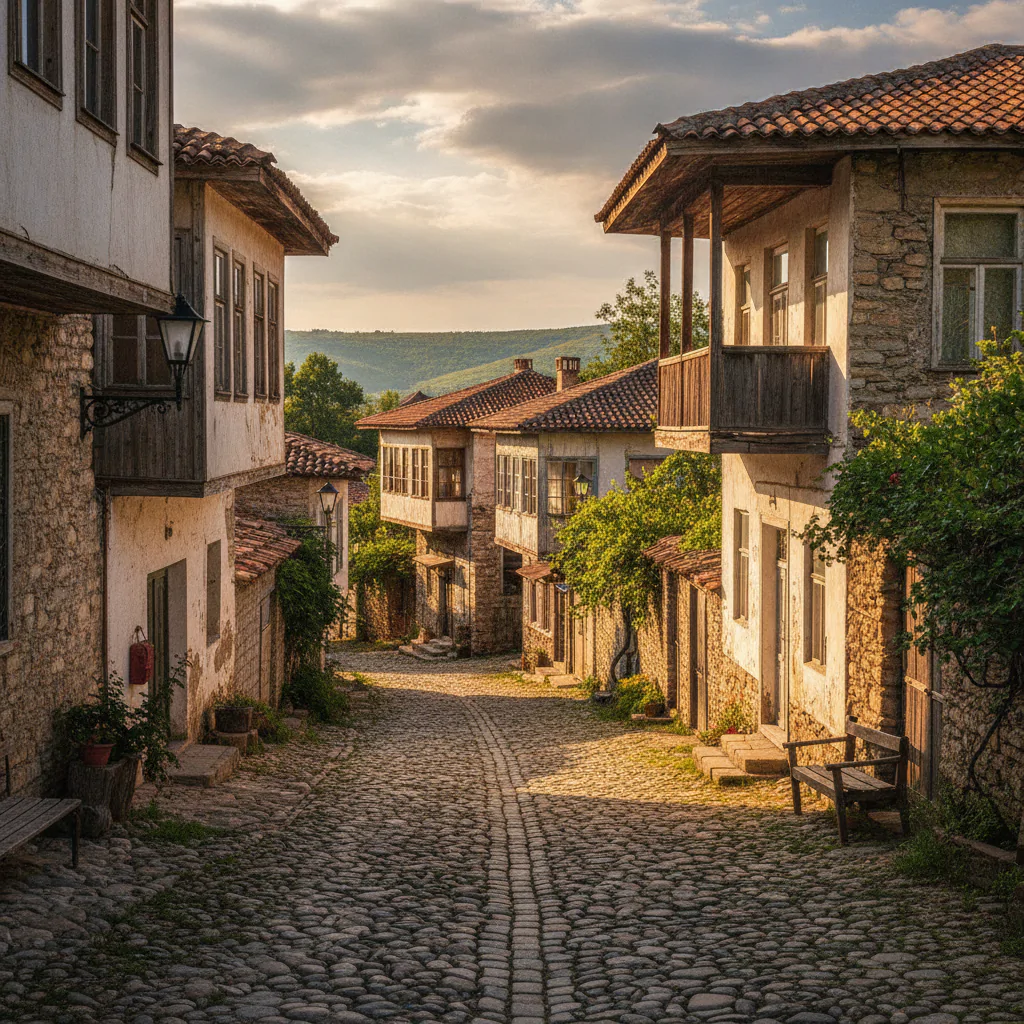 Старинные дома на улице Джубги
