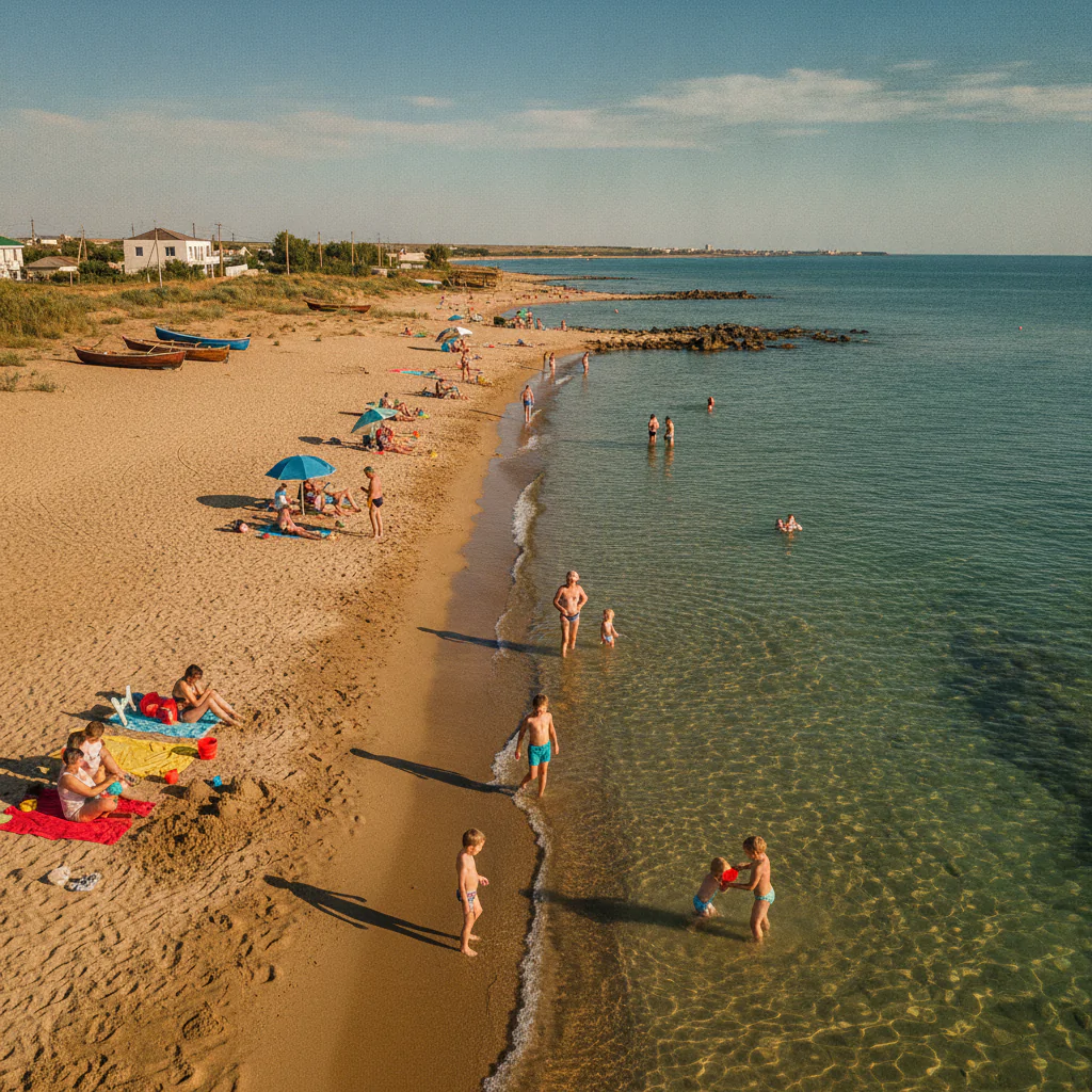 Пляжный отдых на Азовском море