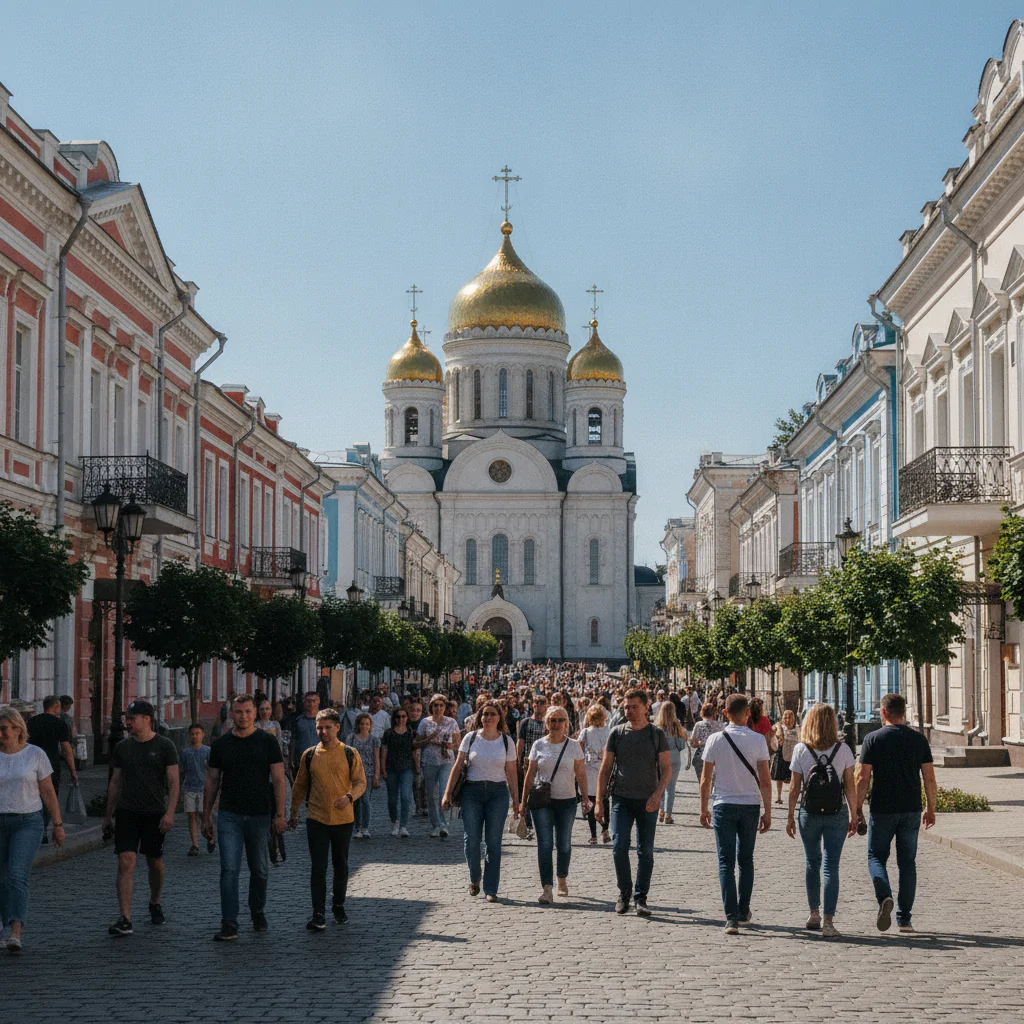 Прогулка по историческому центру Краснодара