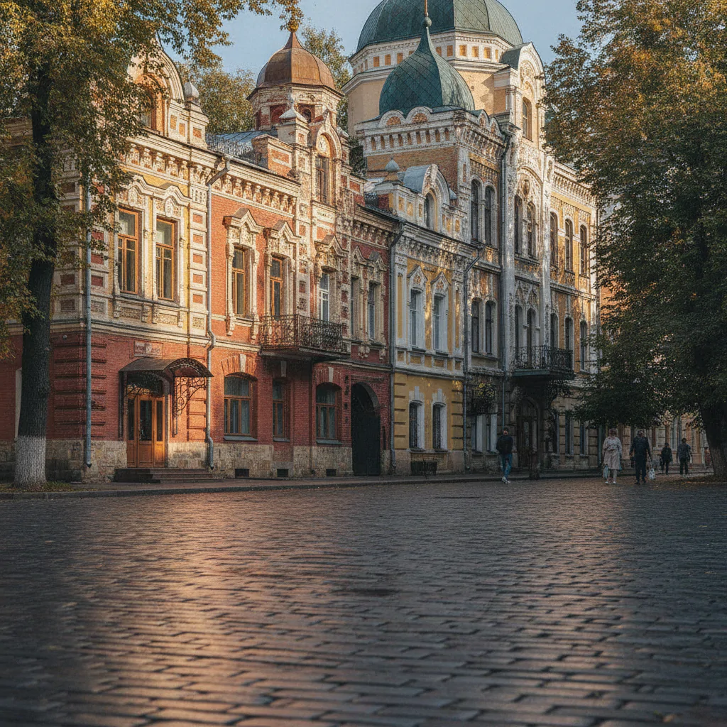 Старинные здания Краснодара