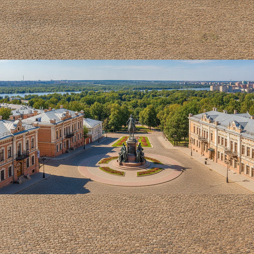Архитектура старого центра Краснодара